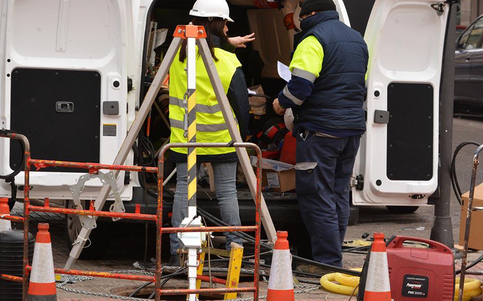 travaux assainissement Montry